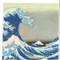 両面レンズクロス／葛飾北斎