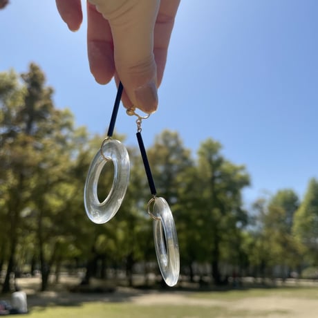 clear hoop :)