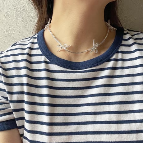 ribbon  necklace