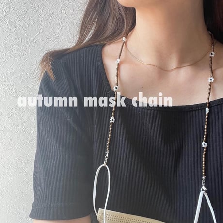 autumn mask chain
