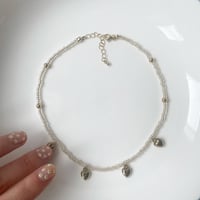 heart beads necklace