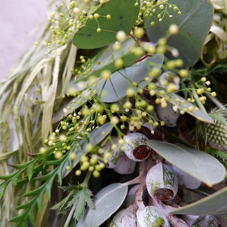 ネイティブフラワーのグリーンスワッグ🌿