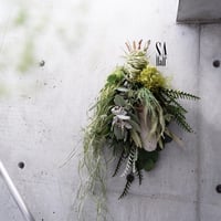 ネイティブフラワーのグリーンスワッグ🌿
