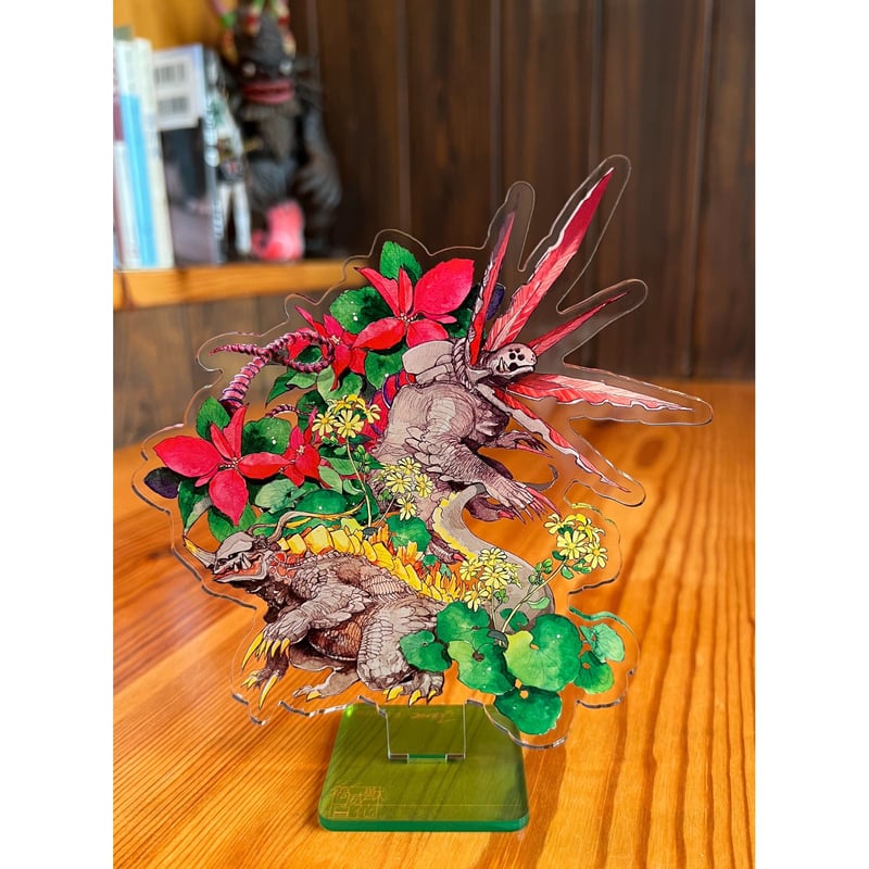 シン・禍威獣百花 アクリルスタンド_ ネロンガ＆ガボラ | NEST+WEB SHOP