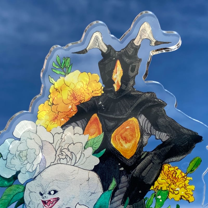 合作アクリル画　イワフネカナメ x モモ アクリル画合作 イワフネカナメ x モモ 合作アクリル画 イワフネカナメ