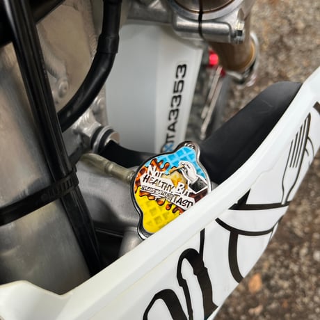 WAFFLE” RADIATOR CAP STICKER