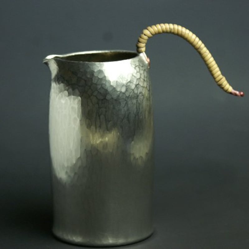 錫器 ちろり 高形底広 1.5合用 酒器 片口 手作り 錫製
