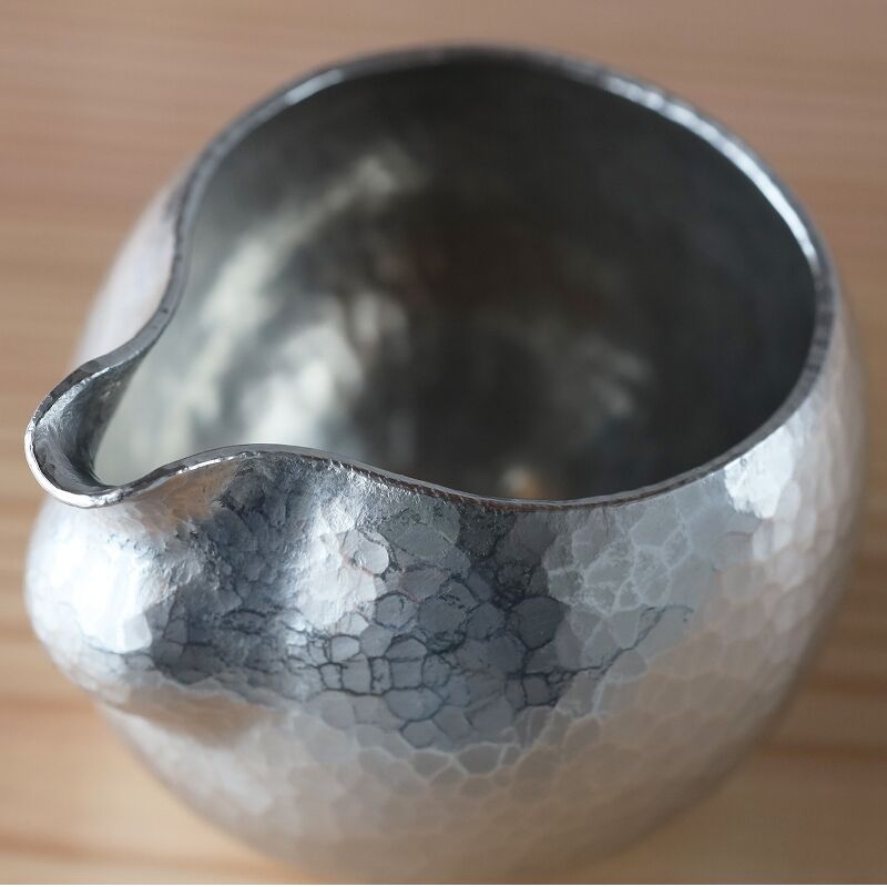 手作り錫器 徳利 片口 丸形 酒器【日本酒】【亮】 | 鎌倉清雅堂