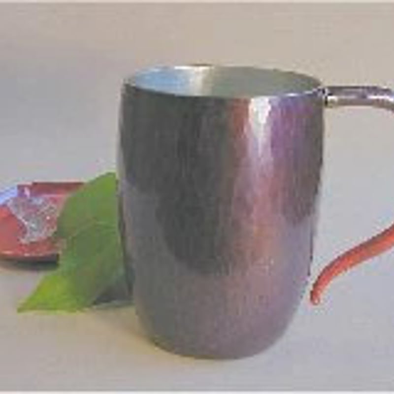 手作り銅器 茜色ジョッキ 小 酒器【ビール焼酎】 | 鎌倉清雅堂
