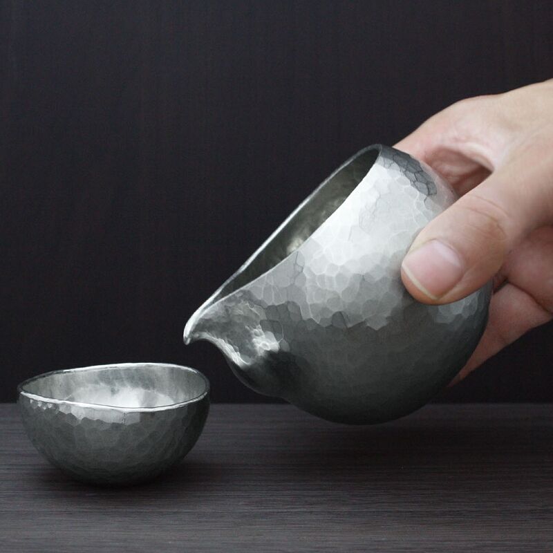迫力のある片口　手彫り　くり抜き　酒器 迫力のある片口 手彫り くり抜き 酒器