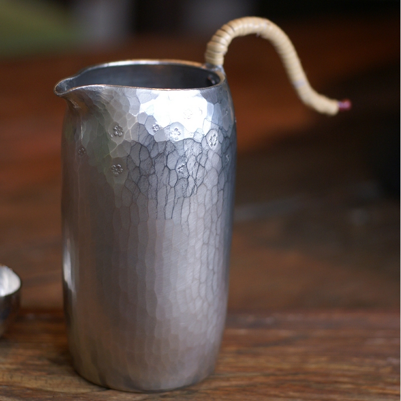 手作り 錫器 錫ちろり 花打 千呂利 酒器【日本酒】【御祝】【逸品