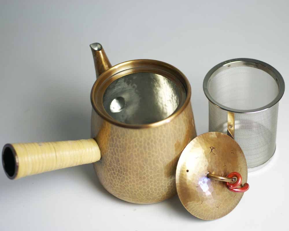 手づくり銅器 急須生地色高形 茶器 | 鎌倉清雅堂