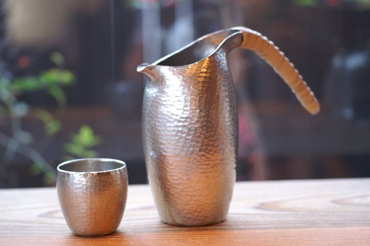 酒器 古い 本錫 盃洗 錫製 579g 時代物 骨董 古美術 酒器 古い 本錫