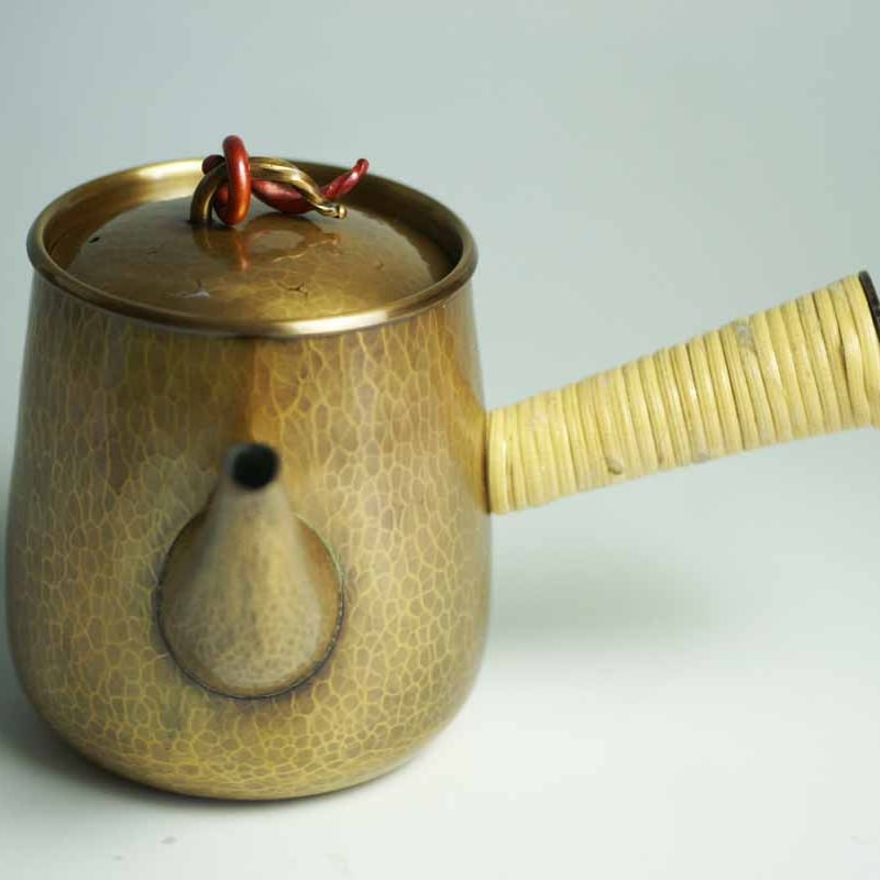 手づくり銅器 急須生地色高形 茶器 | 鎌倉清雅堂