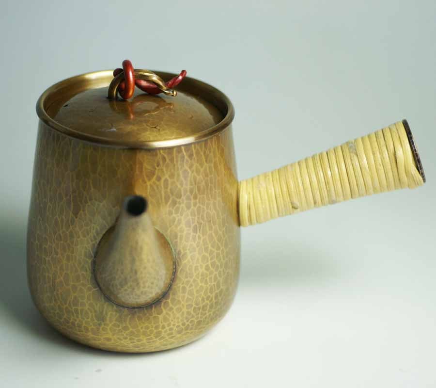 手づくり銅器 急須生地色高形 茶器 | 鎌倉清雅堂