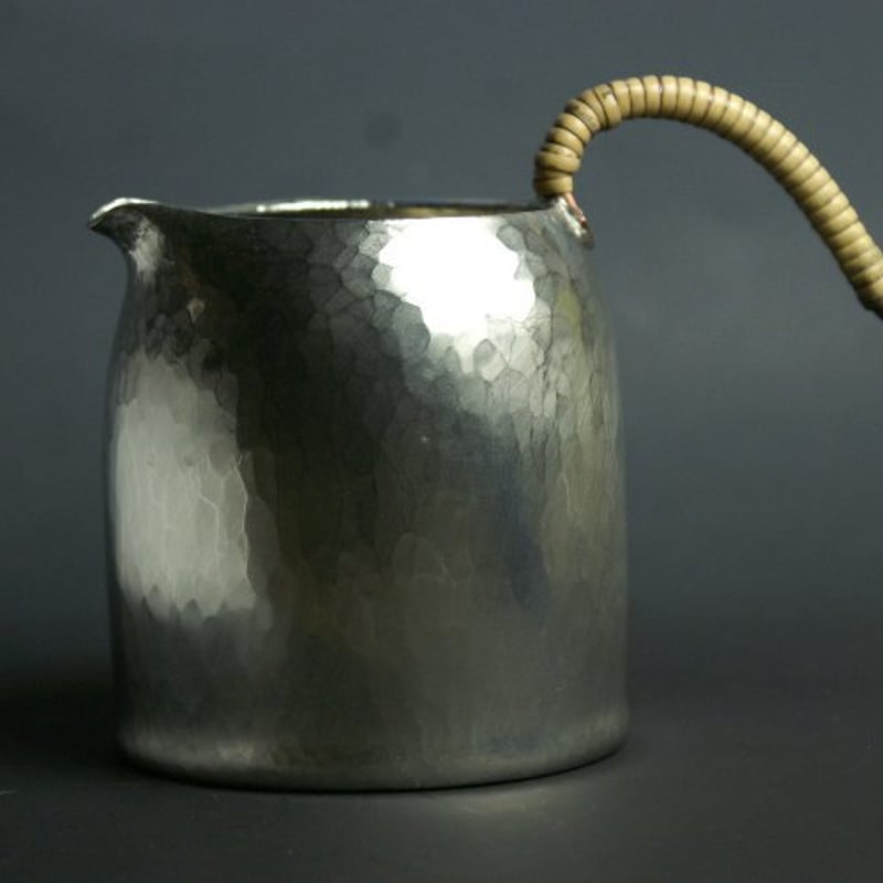 錫器 ちろり 平形 二合用 酒器 片口 手作り 錫製 【プレゼント 錫器 ちろり 平形 二合用 酒器 片口 手作り 錫製 【プレゼント