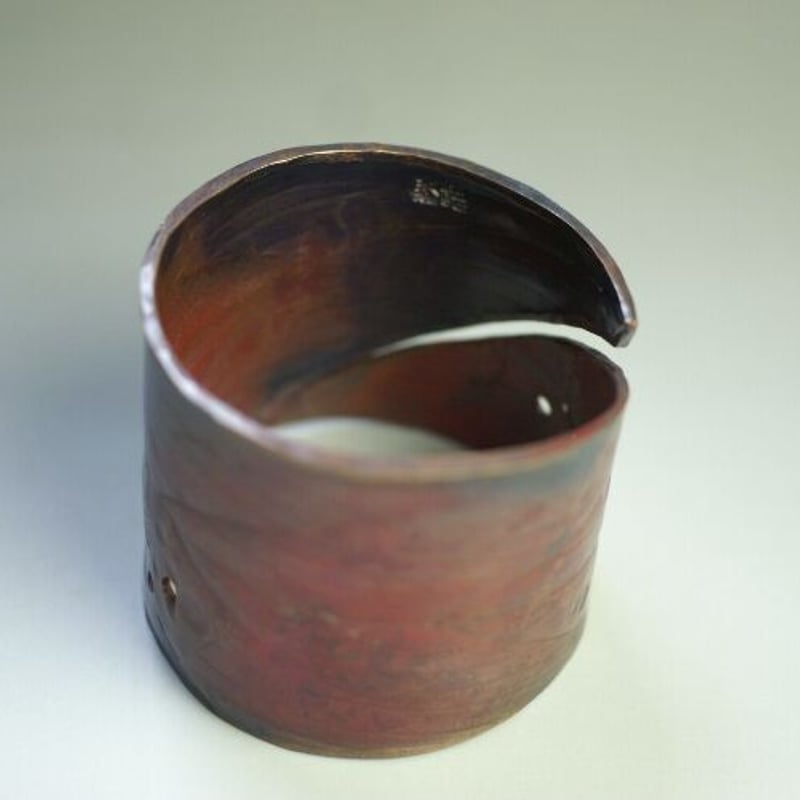 銅製 樹皮知了茶託 蓋置 茶道具 香道具 装飾品 工芸品 美術品 fit=scale-down,w=1200
