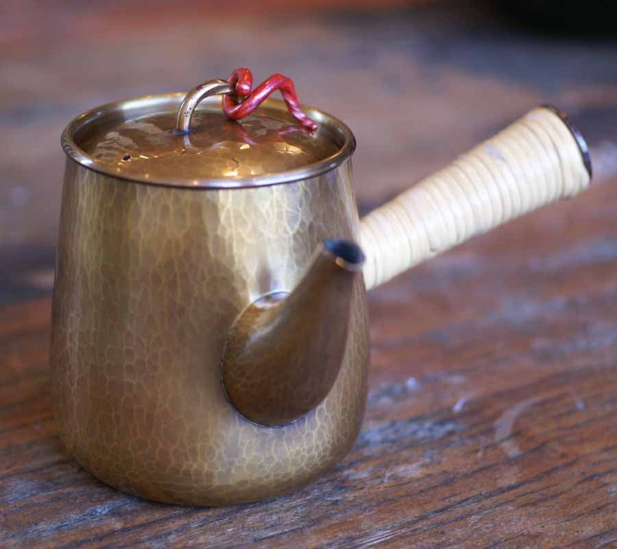 手づくり銅器 急須生地色高形 茶器 | 鎌倉清雅堂