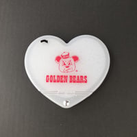 GOLDEN BEARS ラメ入りスライドミラー(ハート)