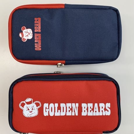 GOLDEN BEARS 　便利でオシャレな多目的ケース　ワンポイント /LL