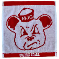 GOLDEN BEARS 　ミニタオル（毛違いジャガード織）