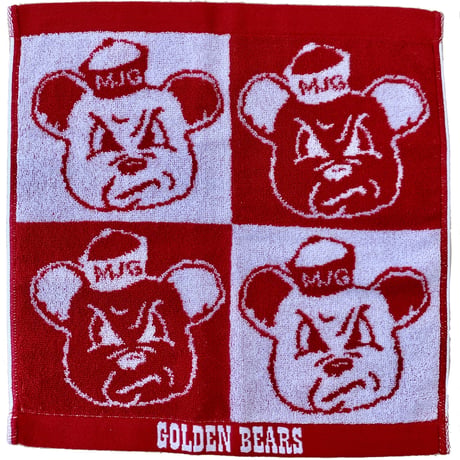 G0LDEN BEARS ハンドタオル（毛違いジャガード織）