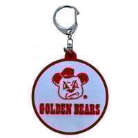 GOLDEN BEARS キーホルダー　丸