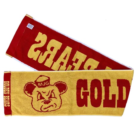 GOLDEN BEARS マフラータオルーGR（毛違いジャガード織）