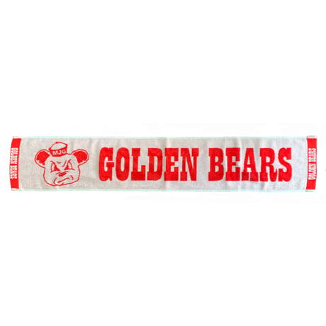 GOLDEN BEARS マフラータオル　（毛違いジャガード織）