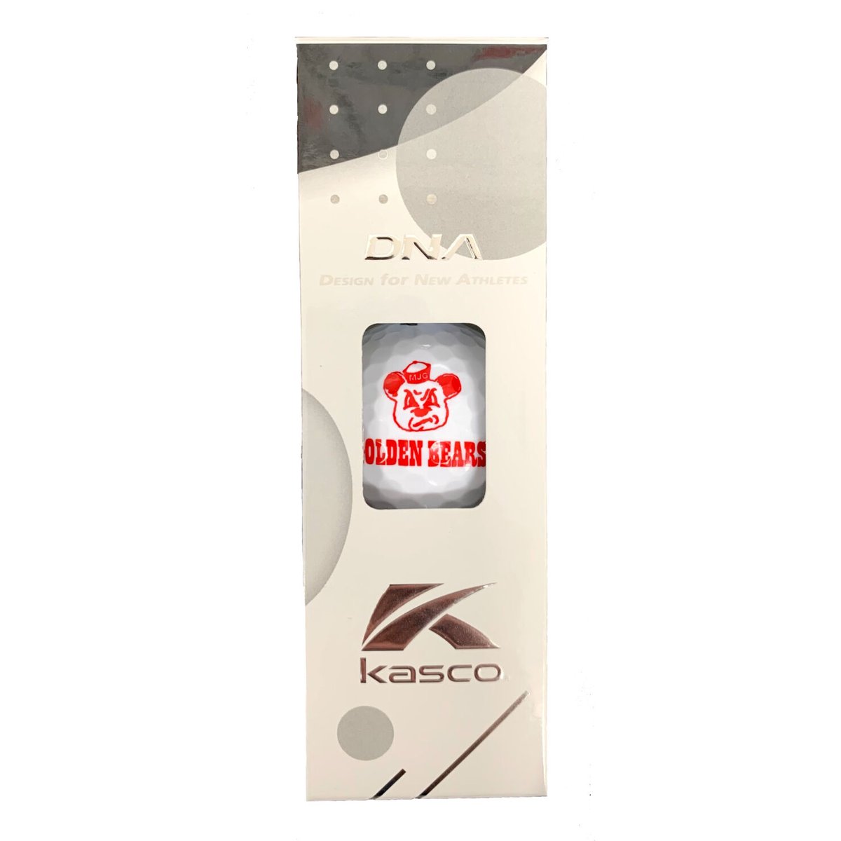 Golden Bears ロゴ入り キャスコ Kasco ゴルフボール （12個入り）