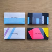 名刺ケース「持ち歩く壁」ホワイト / ブラック（一点もの）　カガリユウスケ