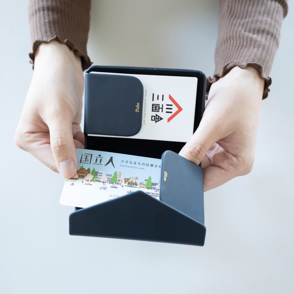 ダブルフラップカードホルダー | 国立人ストアー