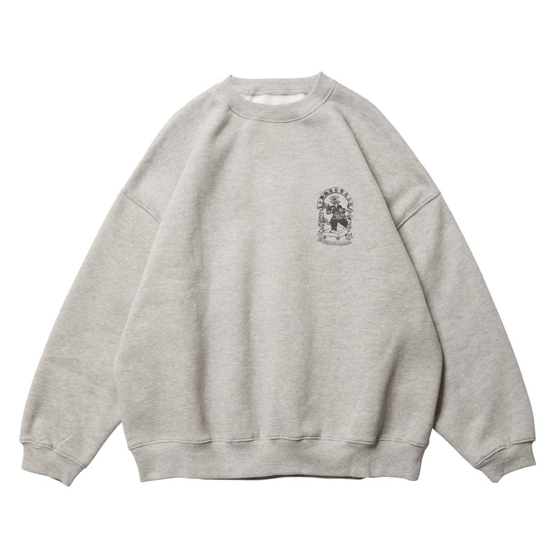 ✨完売品✨ Evisen エビセン クルーネック セーター スウェット XL EVISEN エビセン スケボー スウェット GOBUJYOU CREW NECK FLEECE