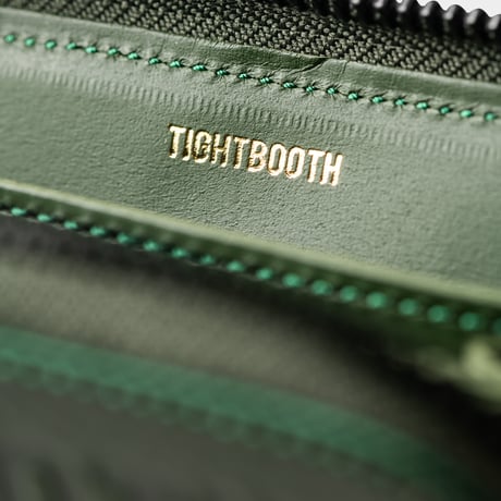 TIGHTBOOTH <LEATHER ZIP WALLET>