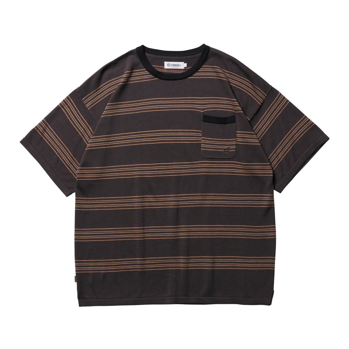 Evisen メッシュシャツ STRIPE CROCHET SHIRT EVISEN SKATEBOARDS Stripe crochet shirt | ITeSHOP