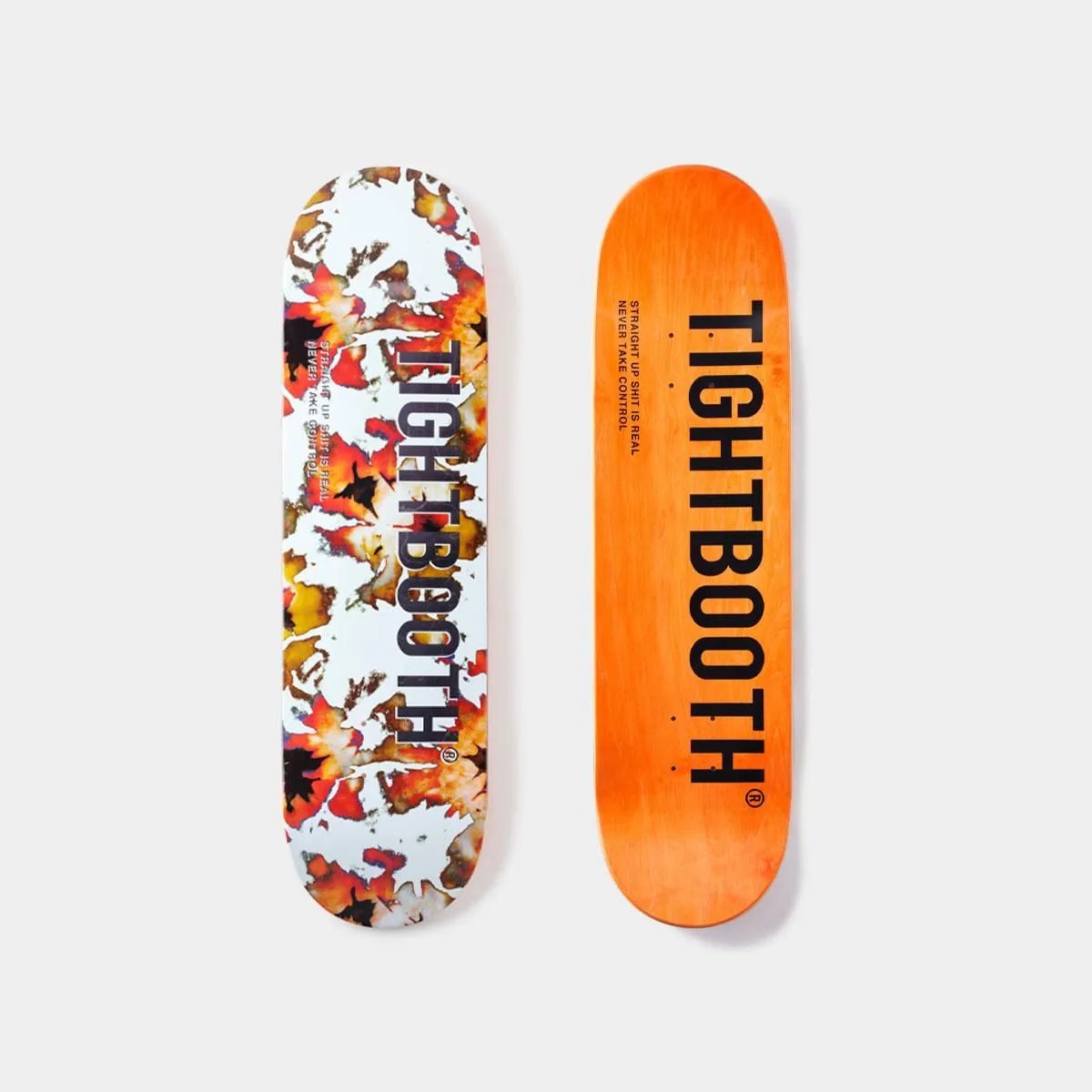 TIGHTBOOTH スケートボードデッキ オレンジ CP LOGO ORANGE - TIGHTBOOTH® タイトブース オフィシャルウェブサイト