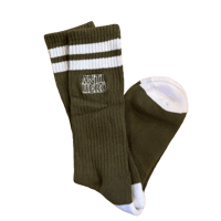 ANTIHERO <BLACKHERO OUTLINE SOCKS>