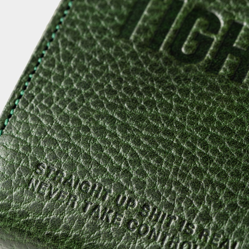 TIGHTBOOTH ブラック ミニ財布 LEATHER ZIP WALLET - TIGHTBOOTH® タイトブース オフィシャルウェブサイト