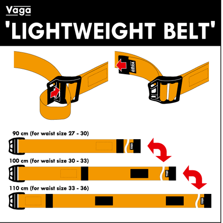 VAGA <LIGHTWEIGHT BELT> MOCHA