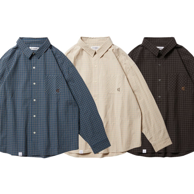 トップス EVISEN SKATEBOARDS WILLIAM SHIRT 5.0 EVISEN <WILLIAM LS SHIRT> | SPELLBOUND SKATESHOP