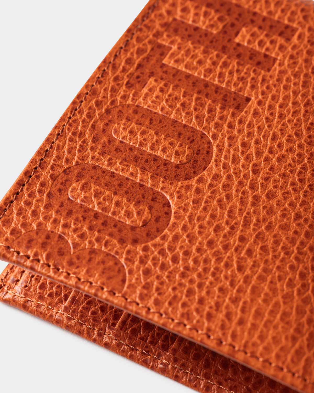 TIGHTBOOTH <LEATHER BIFOLD WALLET ORANGE> | SPE...