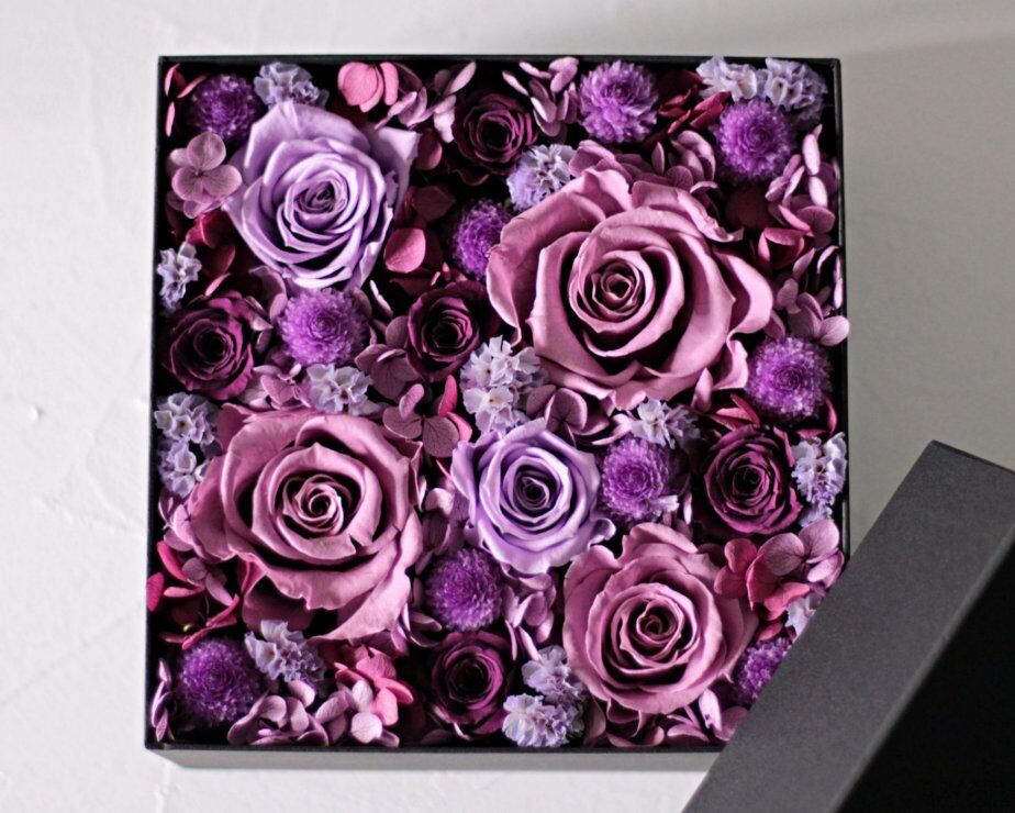 プリザーブドフラワー（ボックス） | MAKOTOOKUDOMI