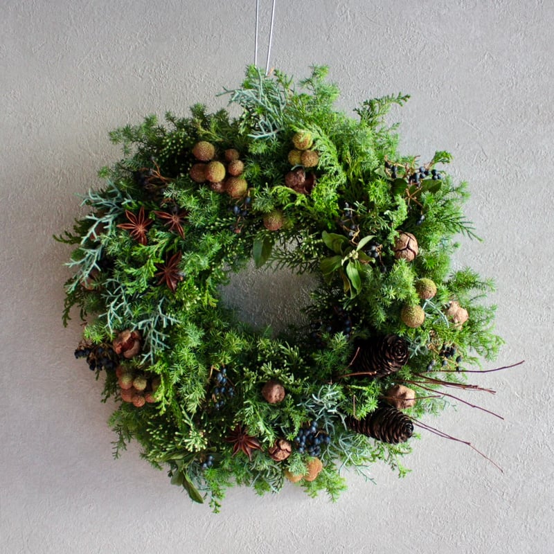 店舗受取専用】Christmas Wreath（Lサイズ） | MAKOTOOKUDOMI
