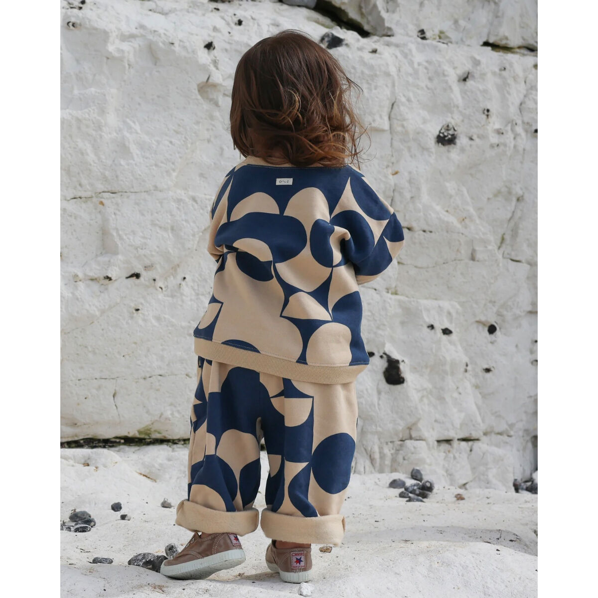 ボトムス organiczoo Azulejos Traveller Pants 1-2y organiczoo Azulejos Traveller Pants 1-2y