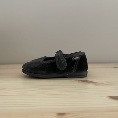Cienta / Formal Strap Shoes Velour［gray］