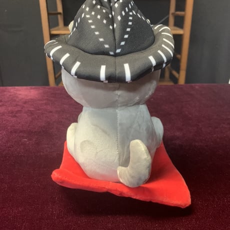 占い師けんけんのペット　ぬいぐるみ招き猫　けんにゃん