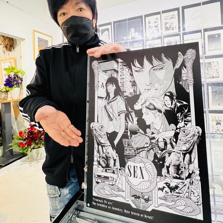 【直筆サイン入】ADDICTION OF GAIN / AK40「ARTEXTURE PANEL : SEX」