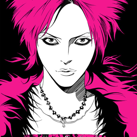 再販　hide x 上條淳士  Type : PINK / BLACK