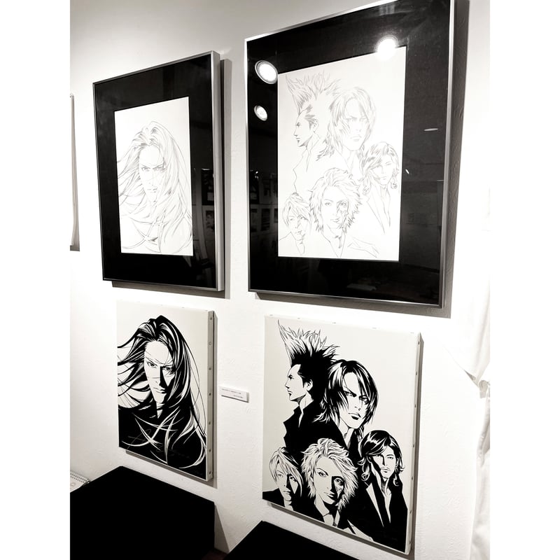 上條淳士キャンパスア−ト キャンバスパネル BUCK-TICK x 上條淳士 Type : B | GAIN TOKYO