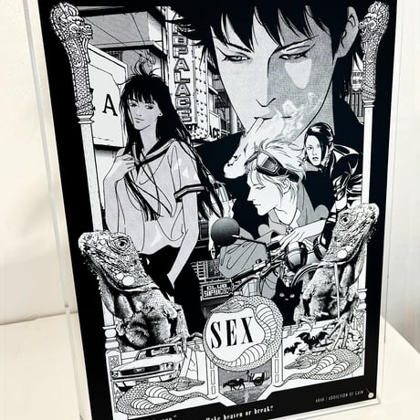 【直筆サイン入】ADDICTION OF GAIN / AK40「ARTEXTURE PANEL : SEX」